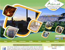 Tablet Screenshot of hotelashirwadmussoorie.com